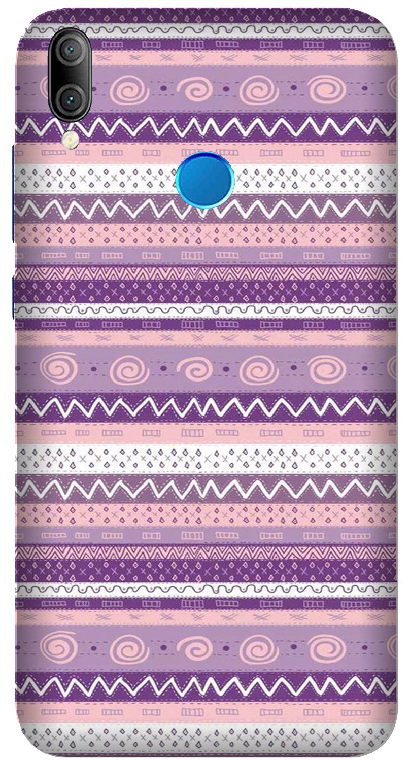 Zigzag line pattern3 Case for Huawei Y7 Prime 2019 Model
