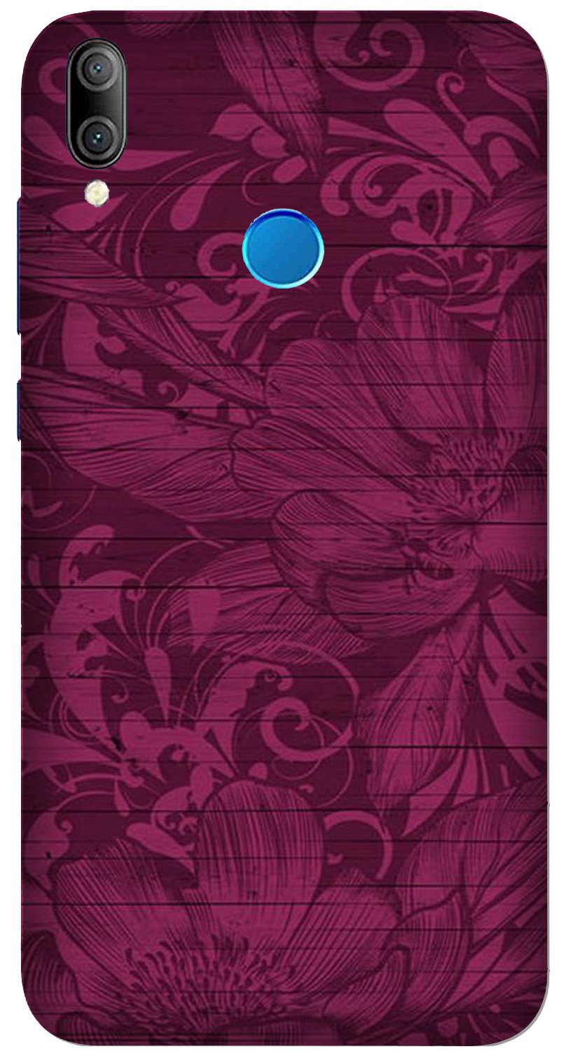 Purple Backround Case for Huawei Y7 Prime 2019 Model