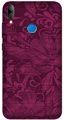 Purple Backround Mobile Back Case for Asus Zenfone Max M1 (Design - 22)