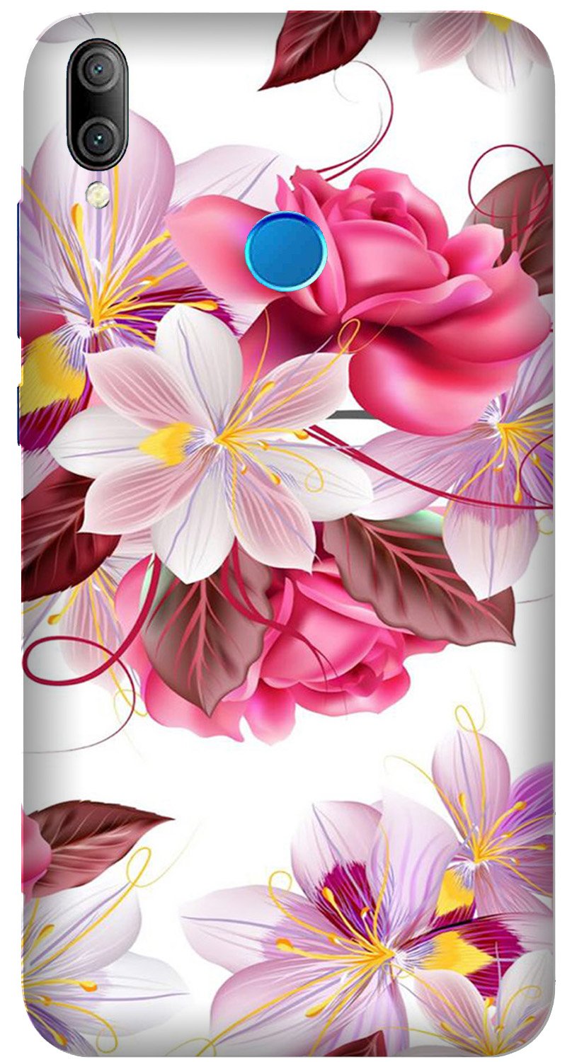 Beautiful flowers Case for Huawei Y7 Prime 2019 Model
