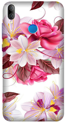 Beautiful flowers Mobile Back Case for Asus Zenfone Max M1 (Design - 23)