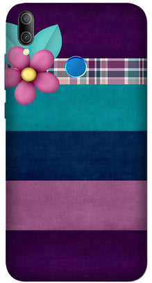 Purple Blue Mobile Back Case for Asus Zenfone Max Pro M1 (Design - 37)