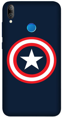 Captain America Mobile Back Case for Asus Zenfone Max M1 (Design - 42)