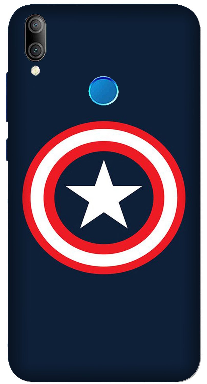 Captain America Case for Huawei Y7 Prime 2019 Model