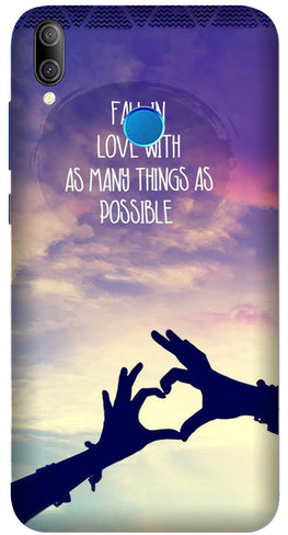 Fall in love Case for Samsung Galaxy M10s