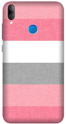Pink white pattern Mobile Back Case for Asus Zenfone Max Pro M1 (Design - 55)