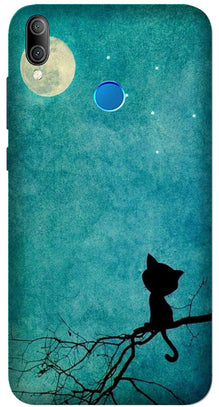 Moon cat Mobile Back Case for Asus Zenfone Max M1 (Design - 70)