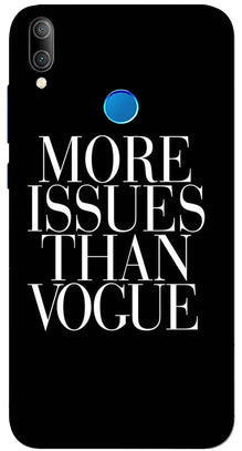 More Issues than Vague Mobile Back Case for Asus Zenfone Max M1 (Design - 74)