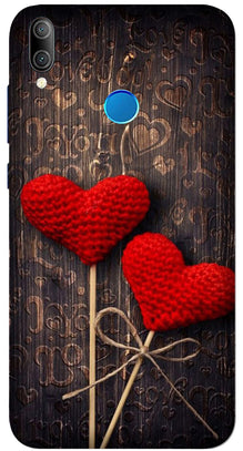 Red Hearts Mobile Back Case for Asus Zenfone Max M1 (Design - 80)