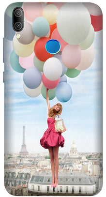 Girl with Baloon Mobile Back Case for Huawei Nova 3i (Design - 84)
