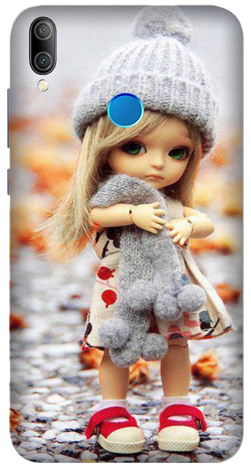 Cute Doll Case for Huawei Y7 Prime 2019 Model