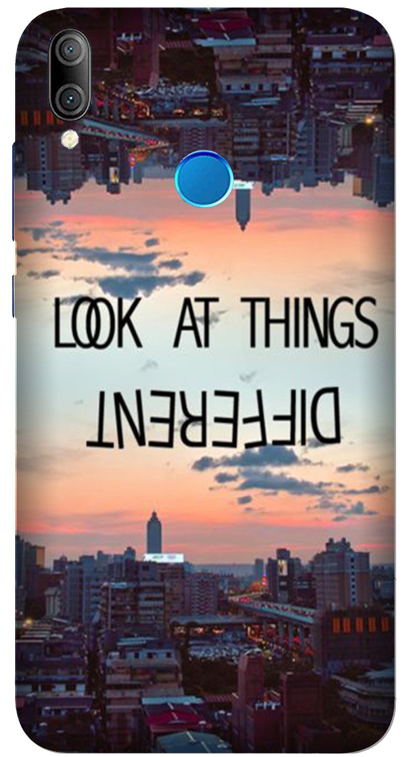 Look at things different Case for Huawei Y7 Prime 2019 Model
