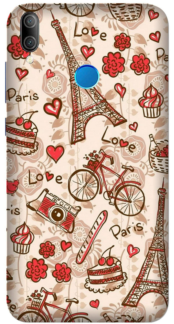 Love Paris Case for Asus Zenfone Max Pro M1  (Design - 103)