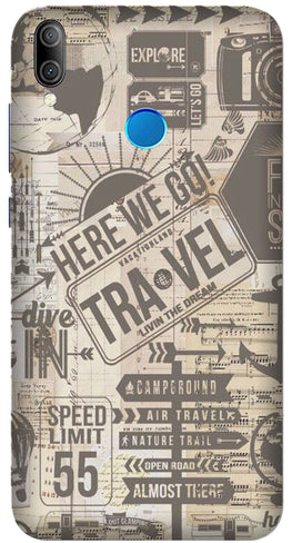 Travel Case for Asus Zenfone Max M1(Design - 104)