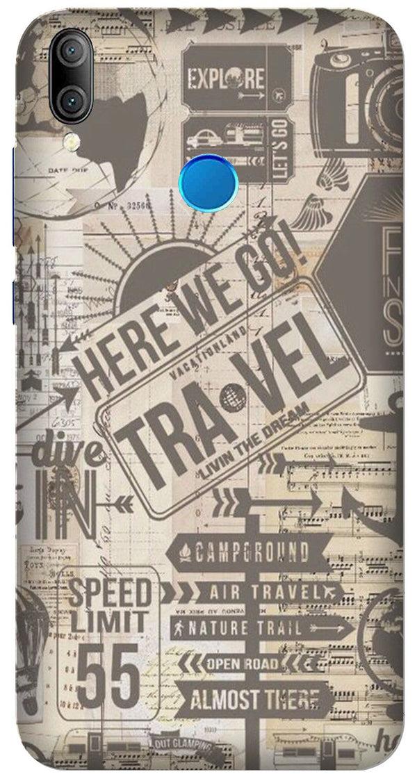 Travel Case for Asus Zenfone Max Pro M1  (Design - 104)