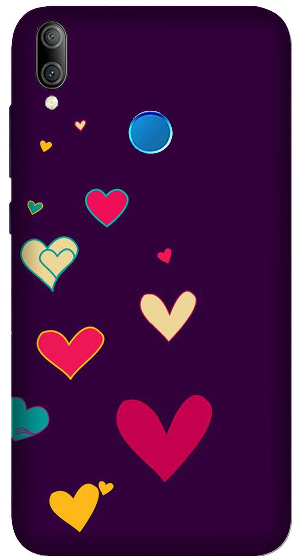 Purple Background Case for Asus Zenfone Max Pro M1  (Design - 107)