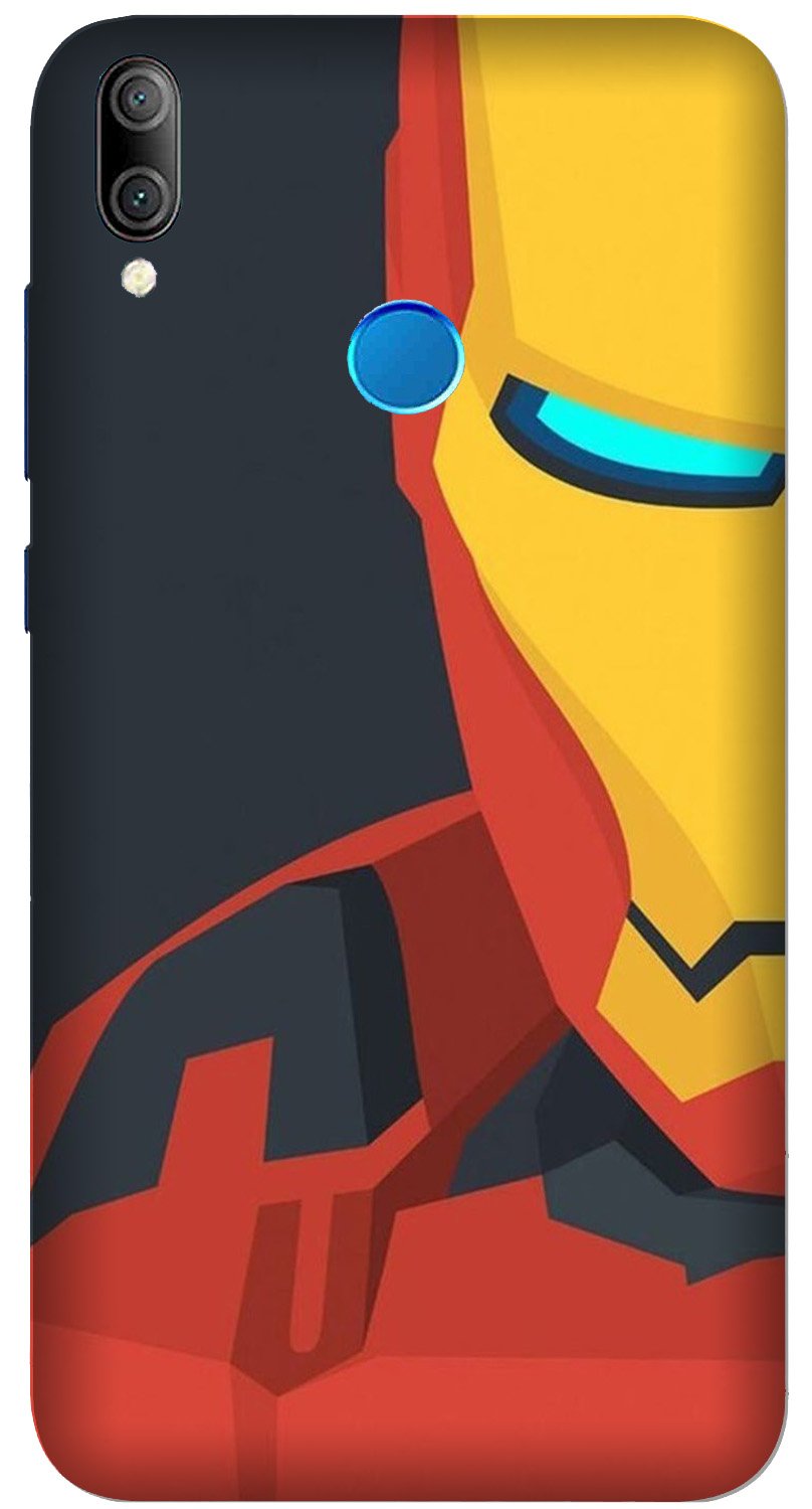 Iron Man Superhero Case for Huawei Y7 Prime 2019 Model  (Design - 120)