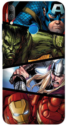Avengers Superhero Case for Realme 3 Pro  (Design - 124)