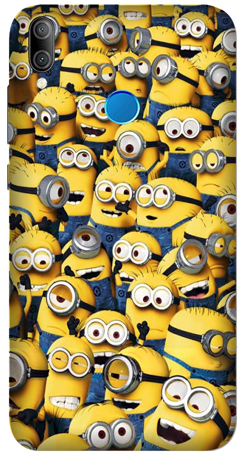 Minions Case for Huawei Y7 Prime 2019 Model  (Design - 126)