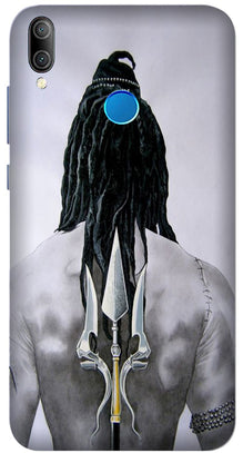 Lord Shiva Case for Huawei Y7 Prime 2019 Model  (Design - 135)