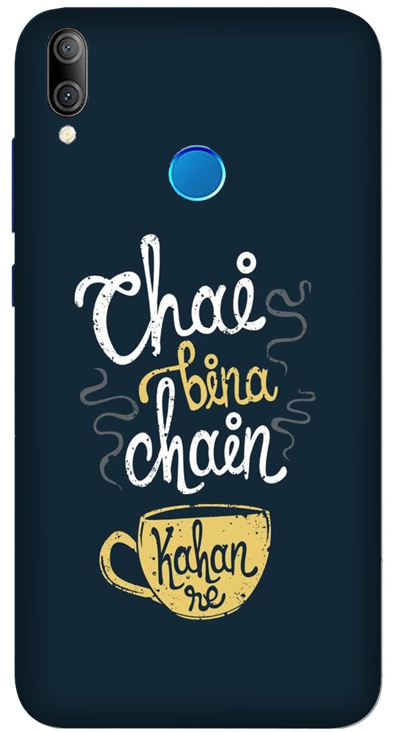 Chai Bina Chain Kahan Case for Realme 3 Pro(Design - 144)