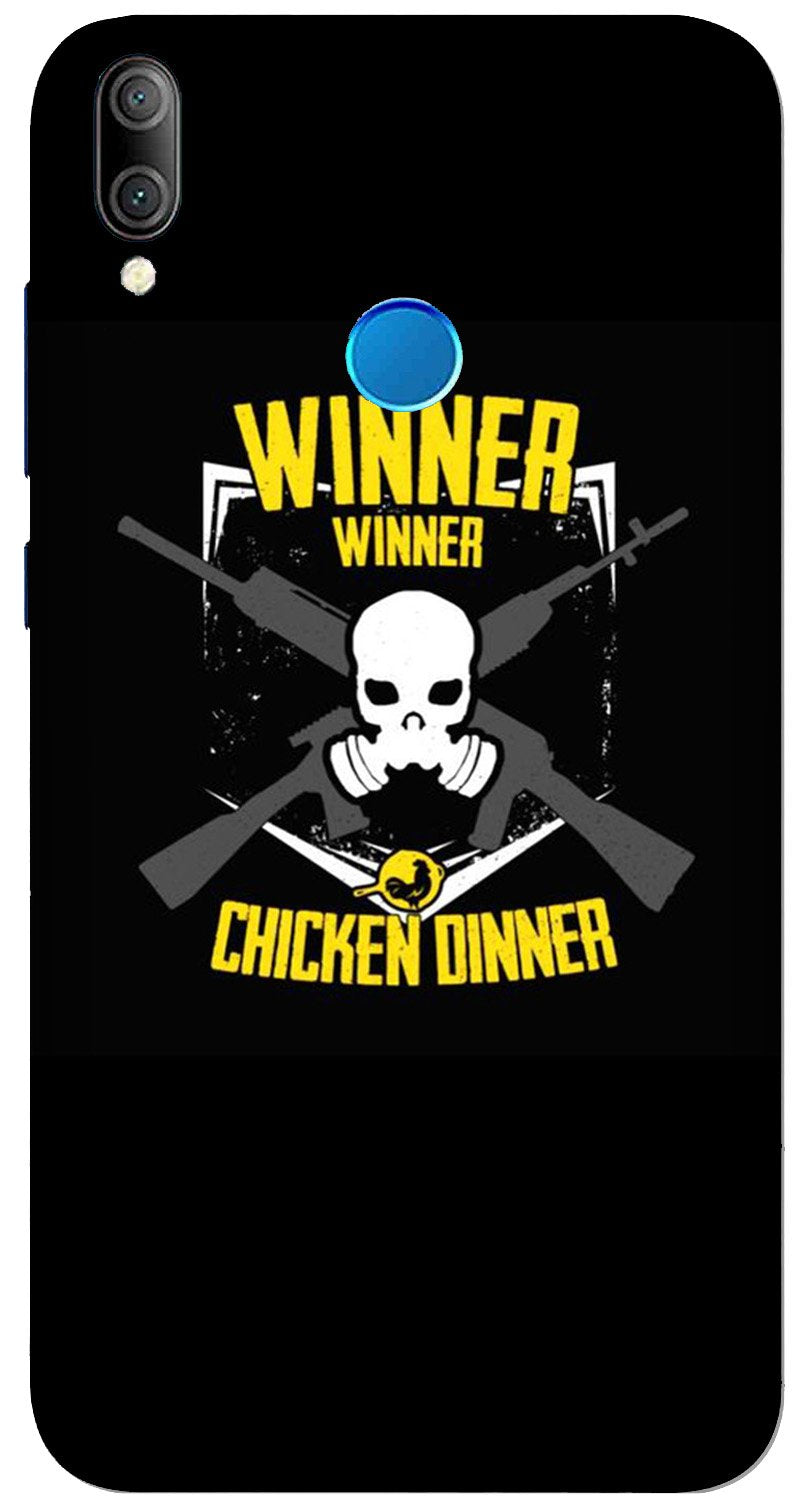 Winner Winner Chicken Dinner Case for Huawei Y7 Prime 2019 Model  (Design - 178)