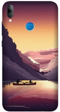 Mountains Boat Case for Xiaomi Redmi Note 7S (Design - 181)