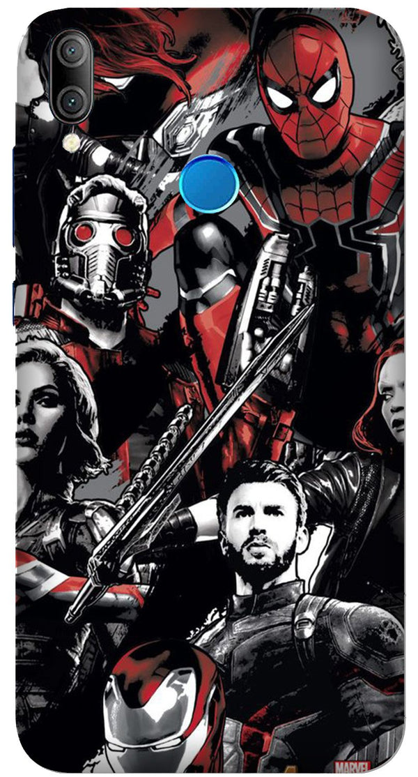 Avengers Case for Xiaomi Redmi Note 7S (Design - 190)