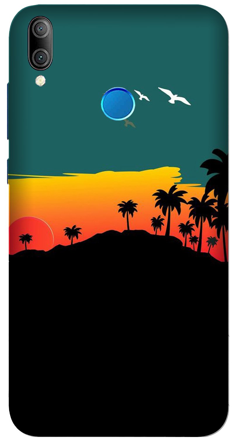 Sky Trees Case for Xiaomi Redmi Note 7S (Design - 191)