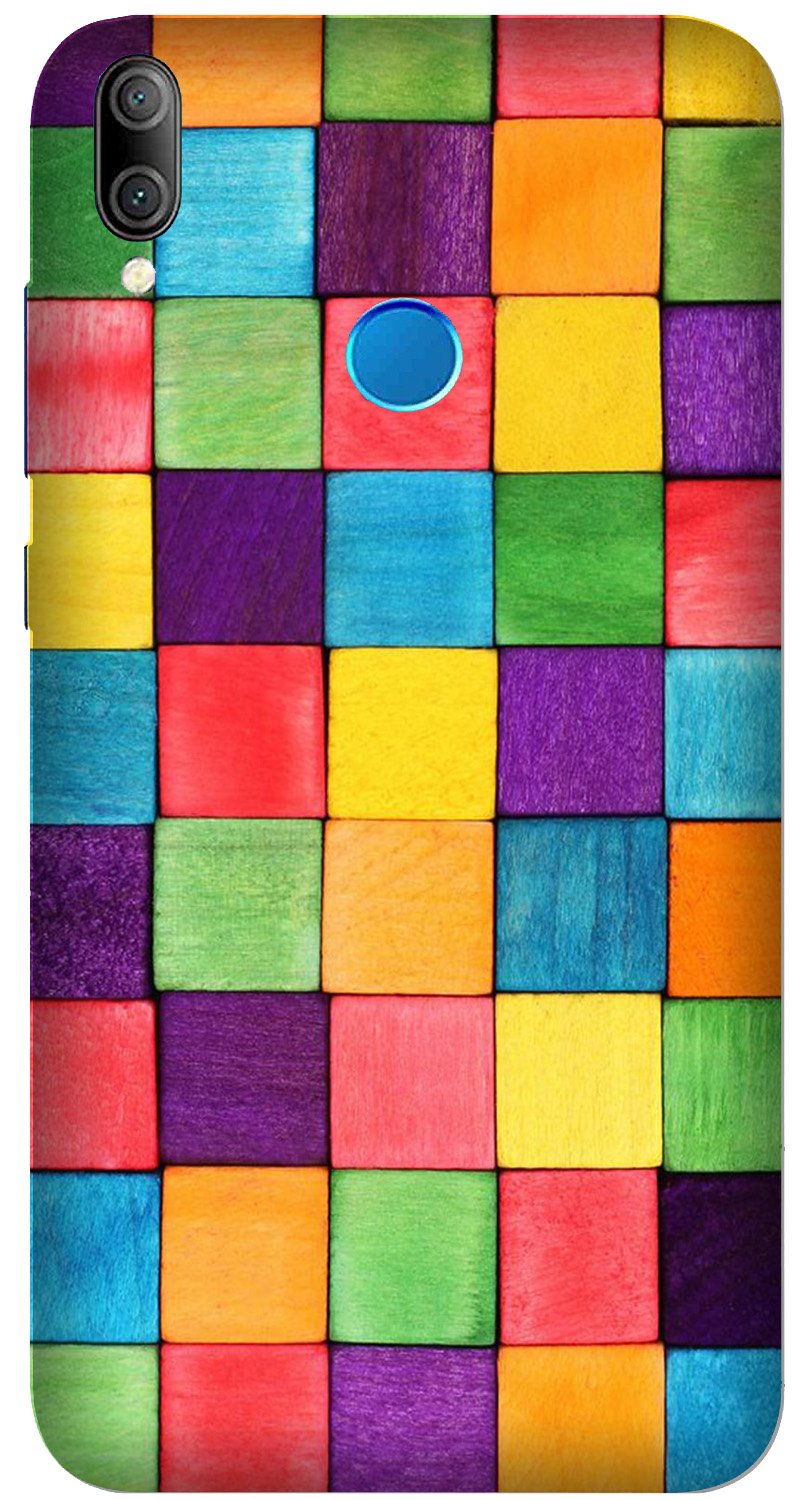 Colorful Square Case for Xiaomi Redmi Note 7S (Design No. 218)