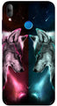 Wolf fight Case for Xiaomi Redmi Note 7S (Design No. 221)