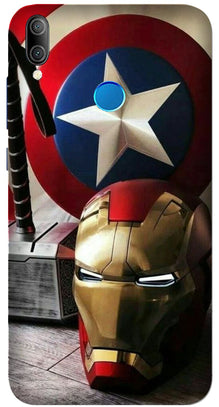 Ironman Captain America Mobile Back Case for Asus Zenfone Max Pro M1 (Design - 254)