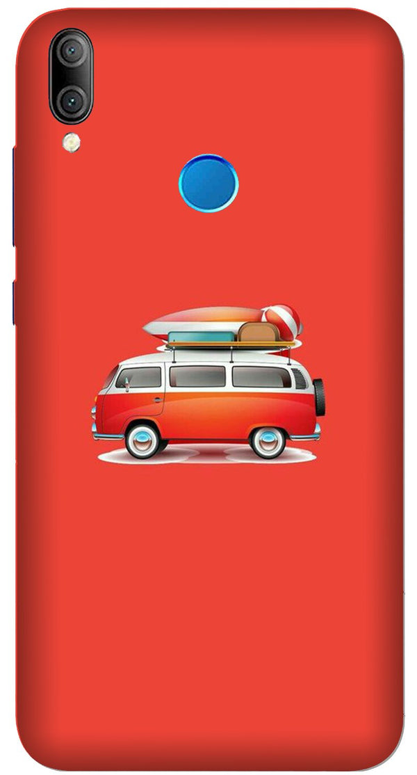Travel Bus Case for Asus Zenfone Max Pro M1 (Design No. 258)