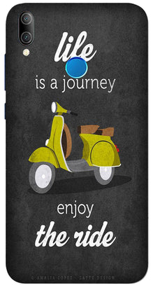 Life is a Journey Mobile Back Case for Asus Zenfone Max Pro M1 (Design - 261)