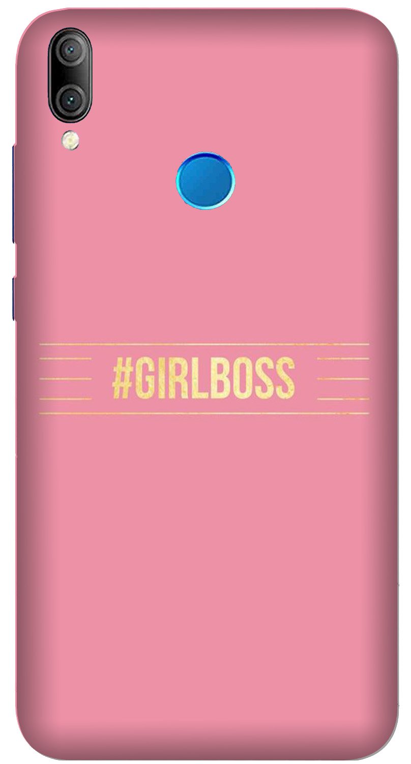Girl Boss Pink Case for Asus Zenfone Max Pro M1 (Design No. 263)