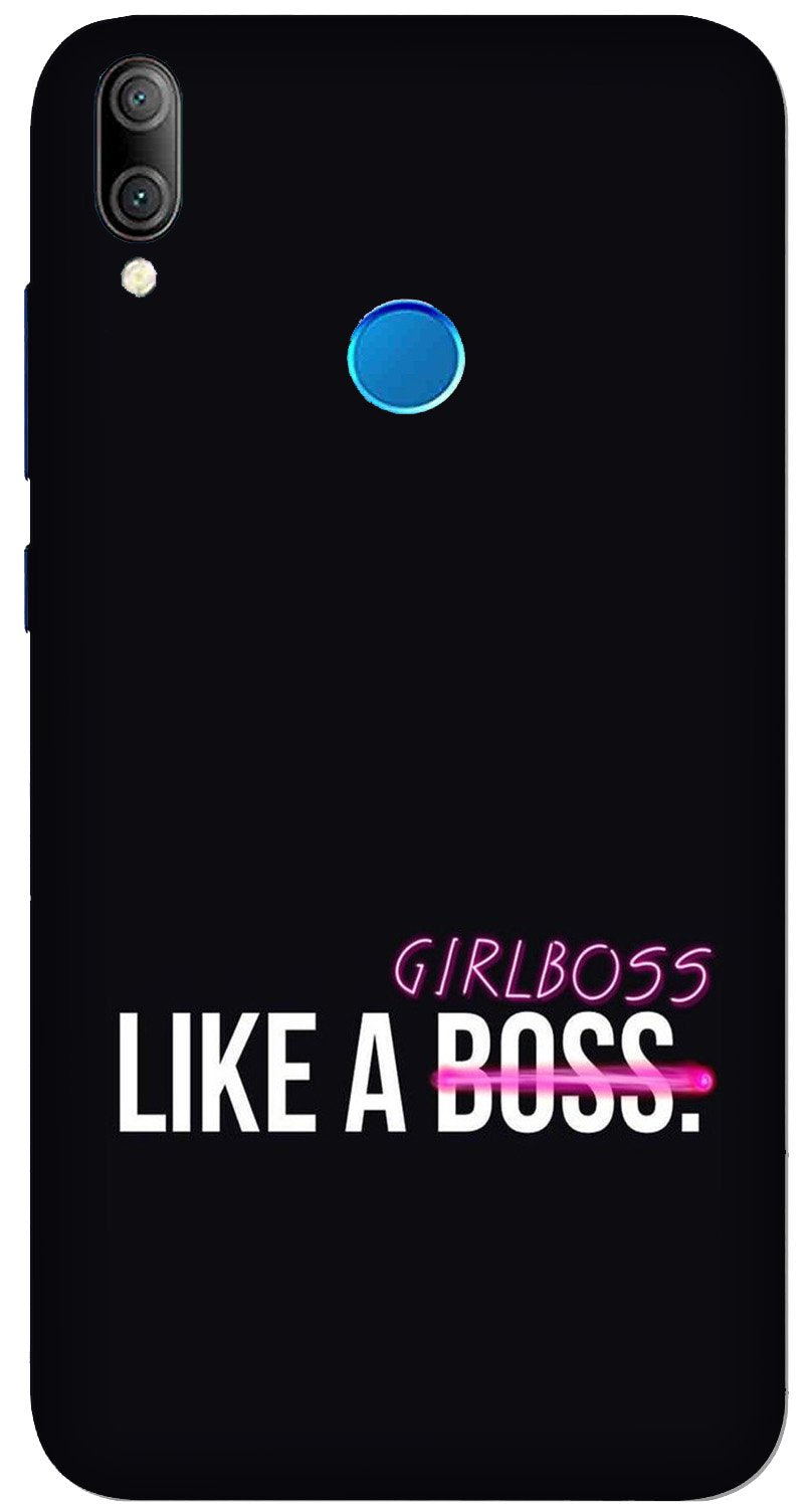 Like a Girl Boss Case for Samsung Galaxy M10s (Design No. 265)