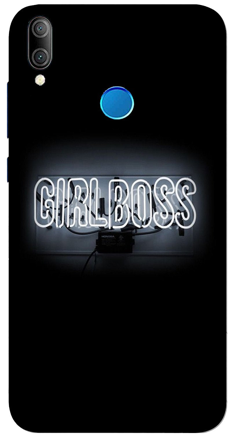 Girl Boss Black Case for Asus Zenfone Max Pro M1 (Design No. 268)