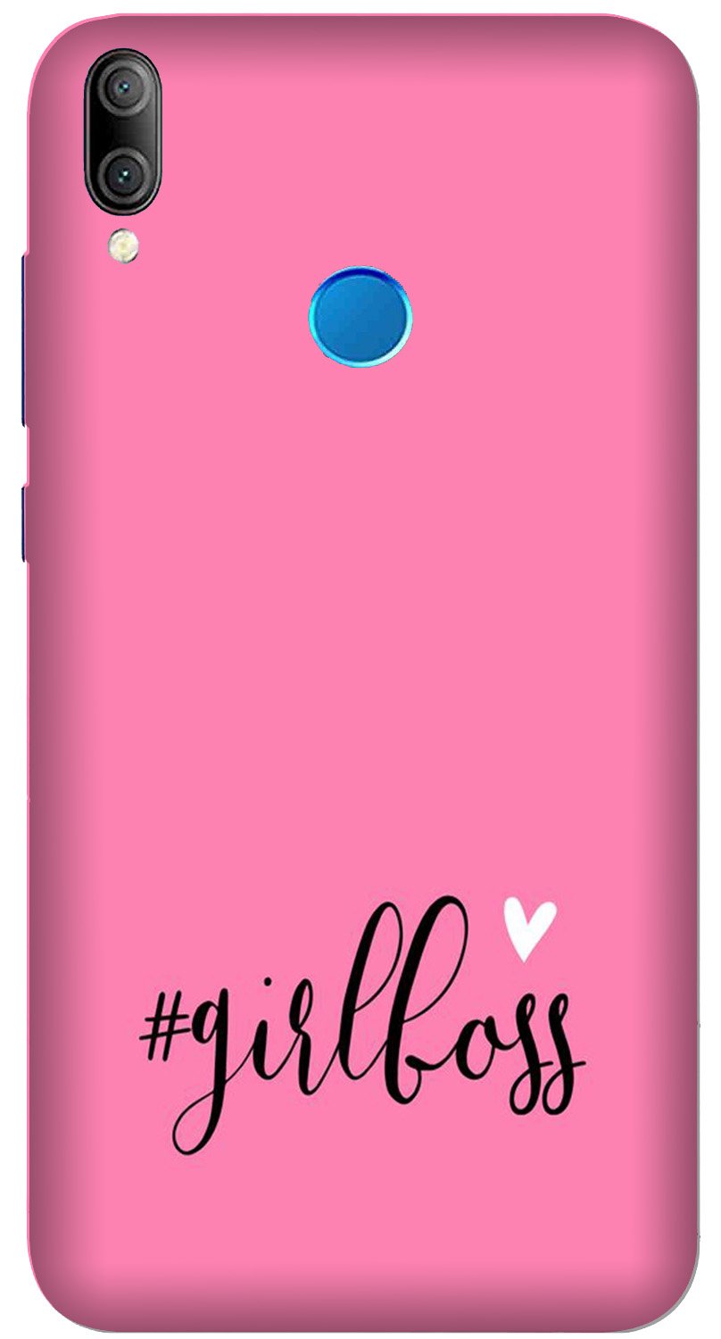 Girl Boss Pink Case for Samsung Galaxy M10s (Design No. 269)