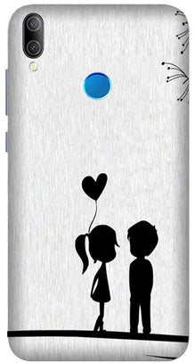 Cute Kid Couple Mobile Back Case for Asus Zenfone Max Pro M1 (Design - 283)