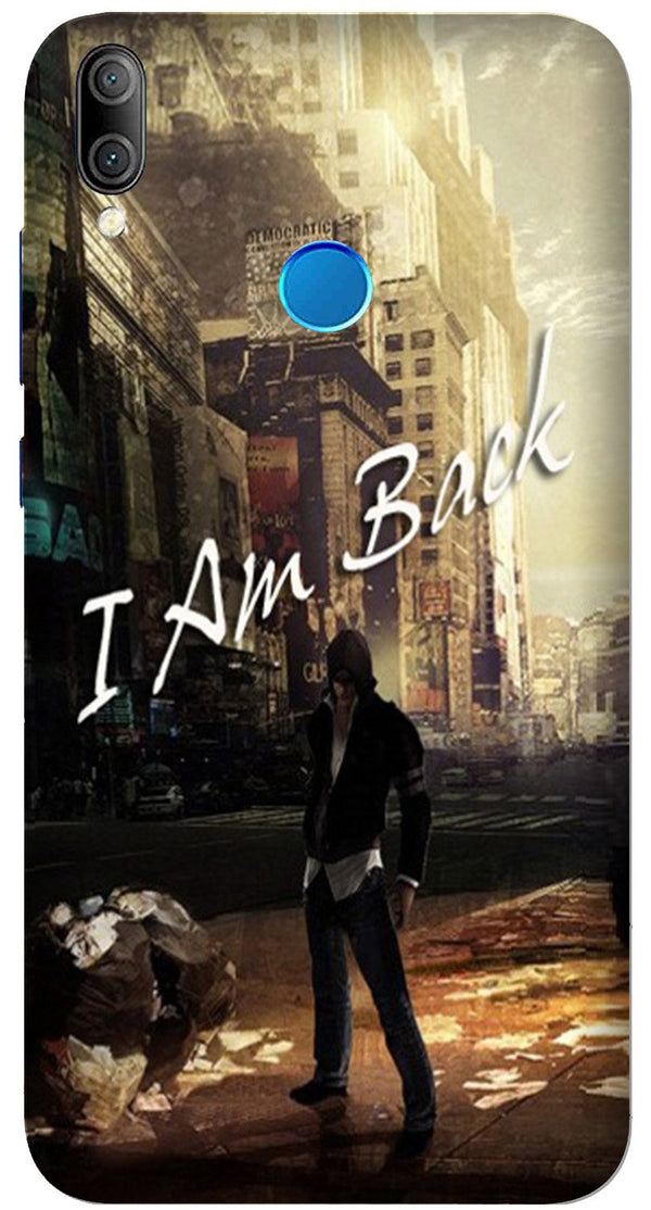 I am Back Case for Asus Zenfone Max Pro M1 (Design No. 296)