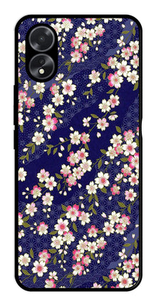 Flower Design Metal Mobile Case for Oppo A18