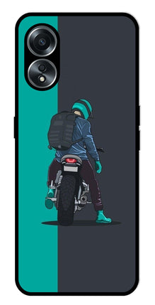 Bike Lover Metal Mobile Case for Oppo A58 4G