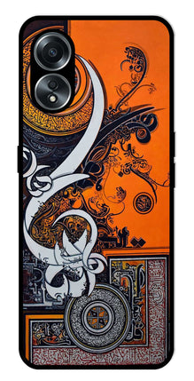 Qalander Art Metal Mobile Case for Oppo A58 4G