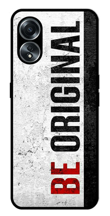 Be Original Metal Mobile Case for Oppo A58 4G