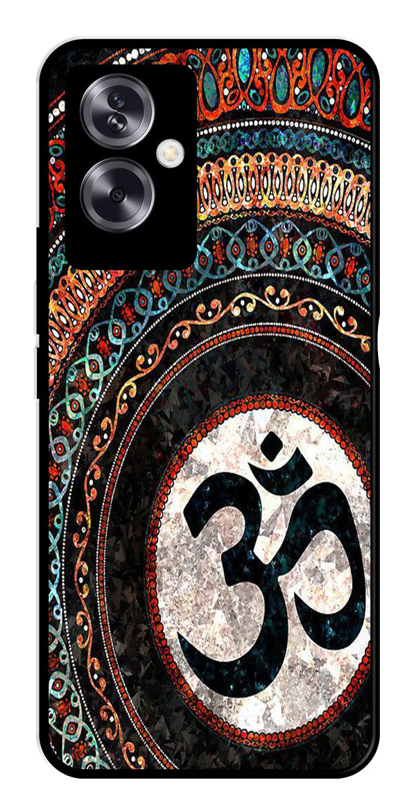 Oum Design Metal Mobile Case for Oppo A79 5G    (Design No -15)