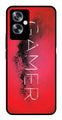 Gamer Pattern Metal Mobile Case for Oppo A79 5G    (Design No -41)