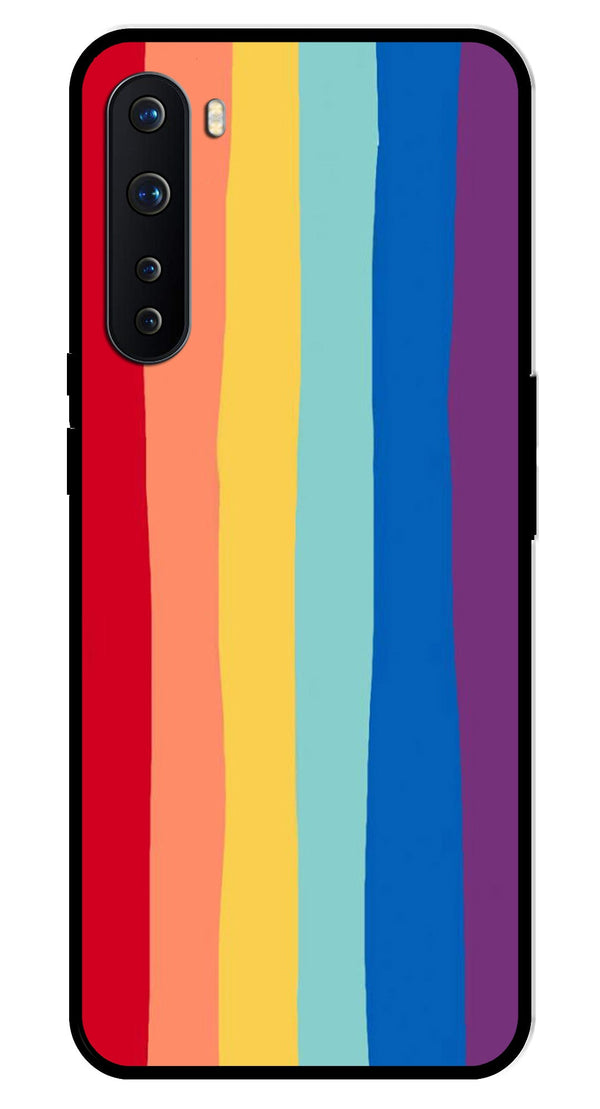 Rainbow MultiColor Metal Mobile Case for OnePlus Nord