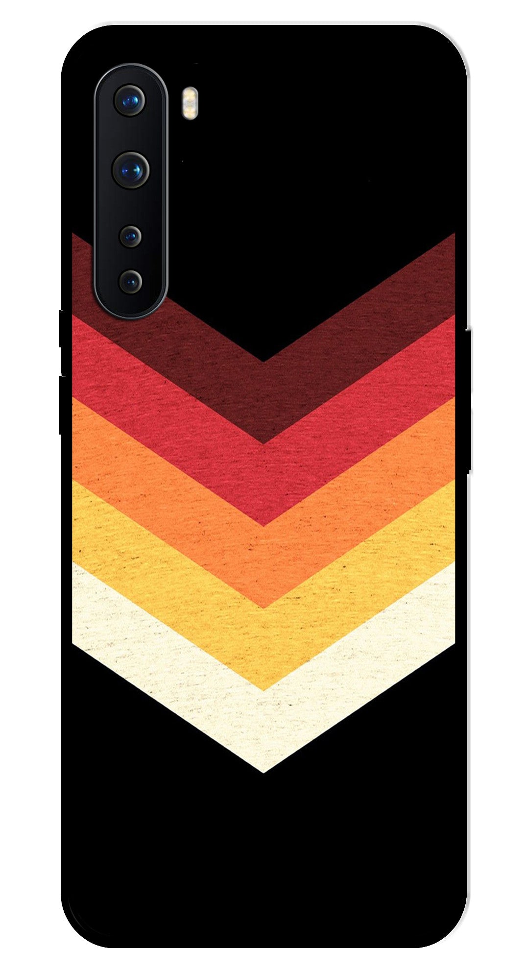 MultiColor Arrow Metal Mobile Case for OnePlus Nord