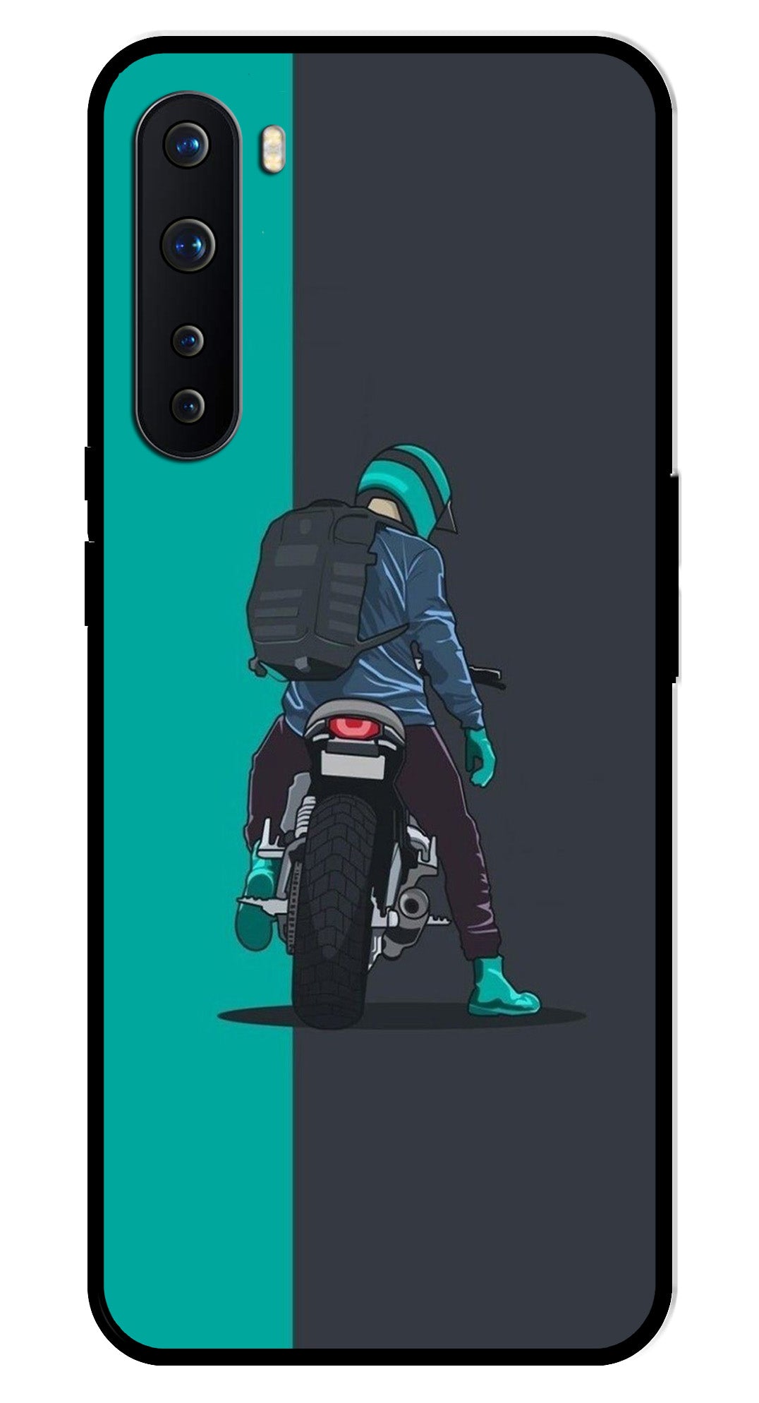 Bike Lover Metal Mobile Case for OnePlus Nord