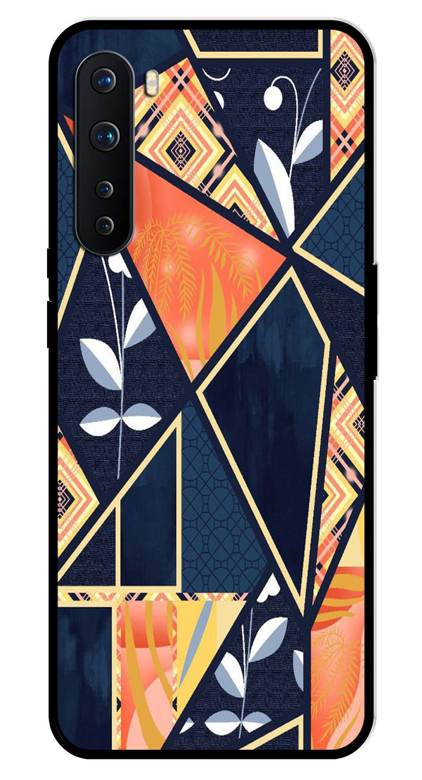Marble Design Metal Mobile Case for OnePlus Nord